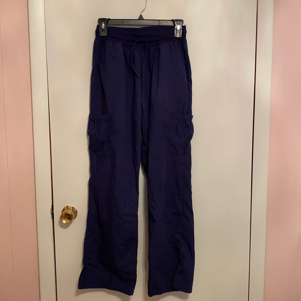 Scrubs and smiles size small navy blue scrub pants.